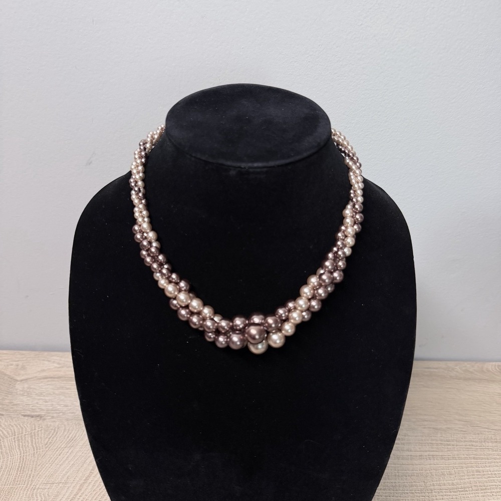 Vintage Inspired Pearl Necklace Coquette Old Money Romantic Feminine Glam